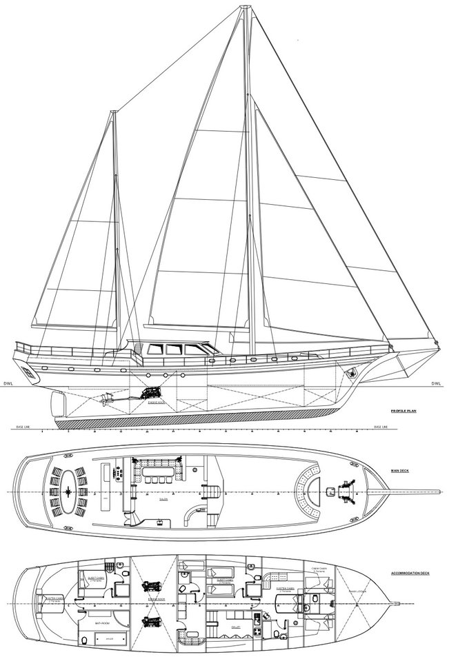 Noleggio Barca a vela con o senza skipper Custom Made a Bodrum