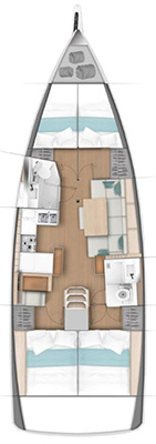Noleggio barche Capo d'Orlando economico Sun Odyssey 440