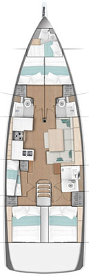 Noleggio barche Jeanneau Sun Odyssey 490 a Capo d'Orlando su Samboat