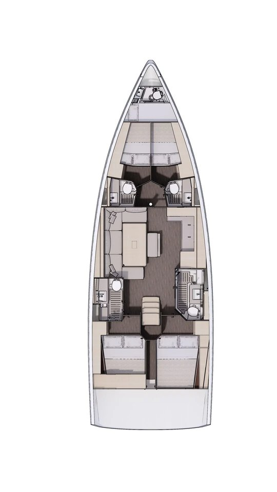 Noleggio barche Dufour Dufour 470 a Cagliari su Samboat