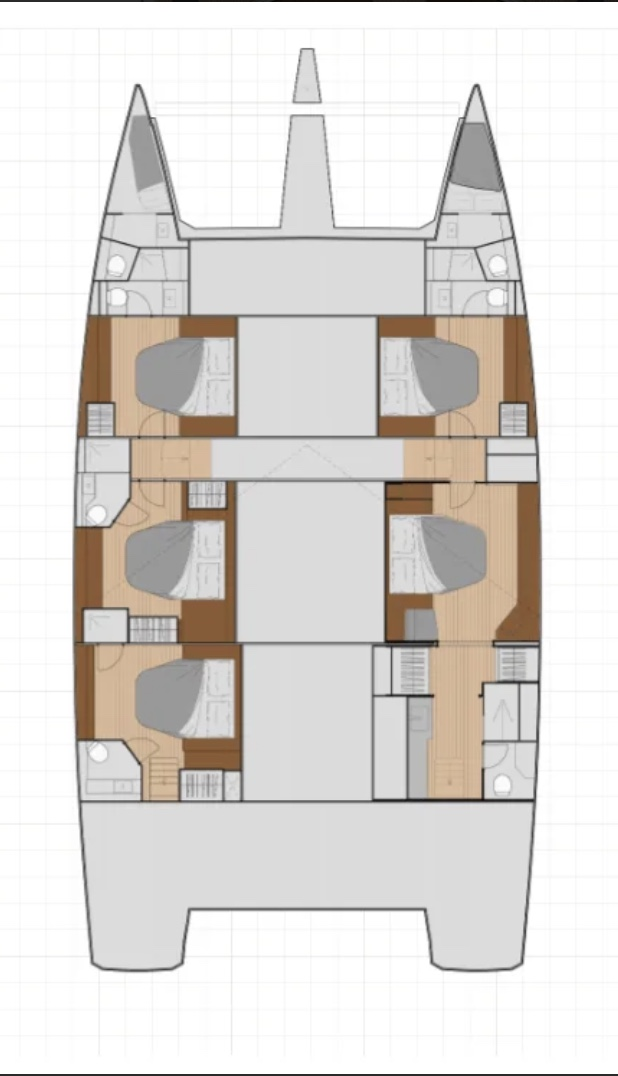 Noleggio barche Fountaine Pajot Fountaine Pajot Samana 59 - 5 + 2 cab. a Capo d'Orlando su Samboat