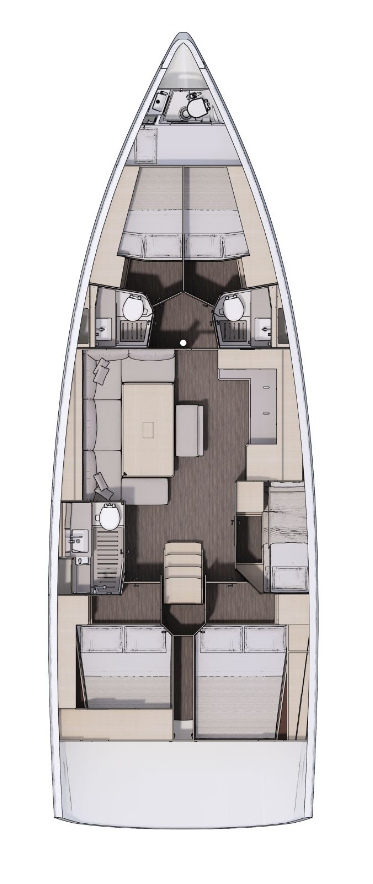 Noleggio barche Dufour Dufour 470 a Agropoli su Samboat