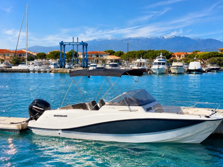 Noleggio barche Quicksilver Activ 675 Open a Argelès-sur-Mer su Samboat