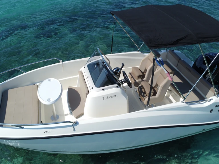 Noleggio Barca a motore a Mandelieu-la-Napoule – Quicksilver Activ 555 Open