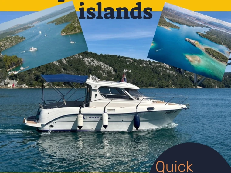 Noleggio barche Quicksilver Quicksilver 700 Week-End a Bilice su Samboat
