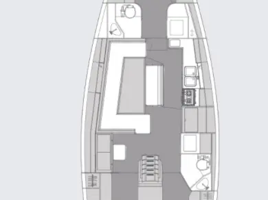 Elan Impression 45.1 da affittare a  Pirovac