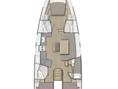 Noleggio barche Bénéteau Oceanis 47 - 4 cab. a Seget Donji su Samboat