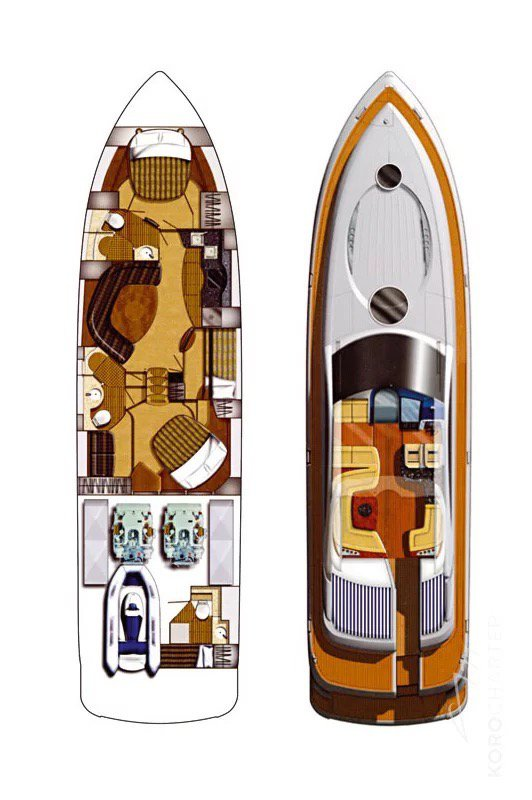 Noleggio barche Fairline Fairline Targa 62 a Punat su Samboat