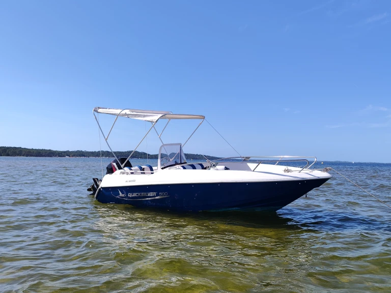 Noleggio barche Biscarrosse economico Quicksilver 500 Commander