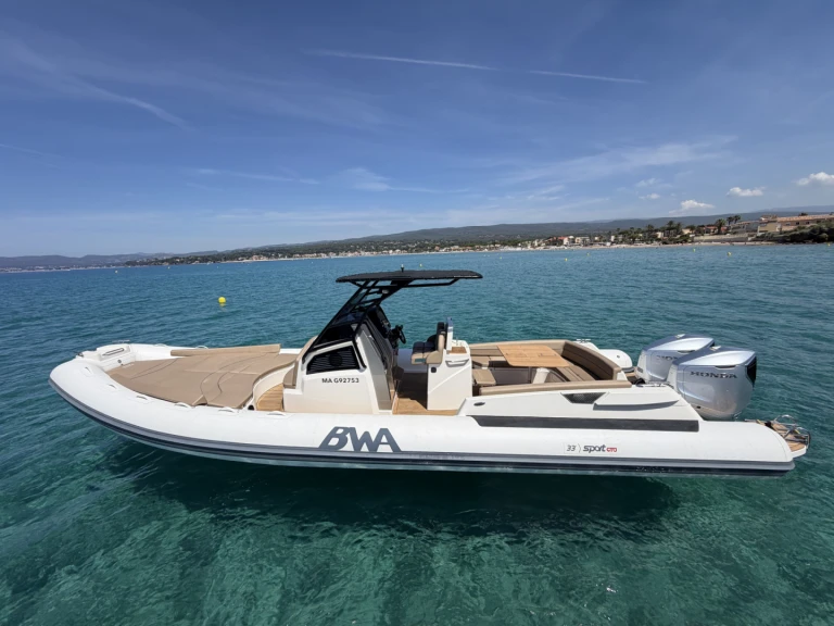 Bwa SPORT 33 GTO da affittare a  La Madrague