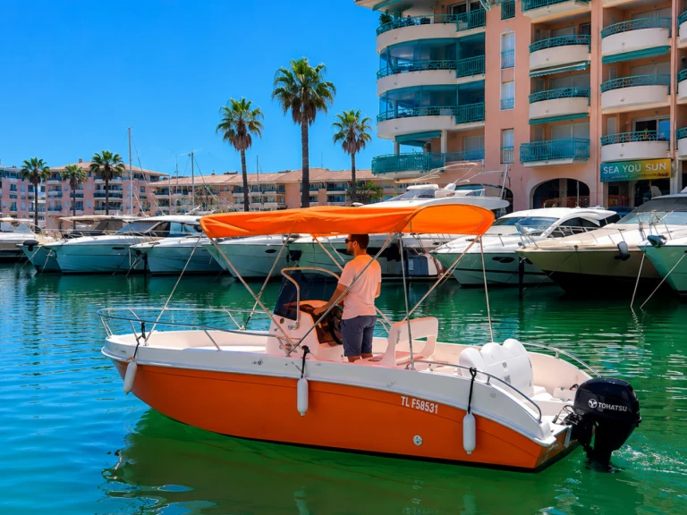 Noleggio barche Sans Permis Marino 500 a Port Fréjus su Samboat