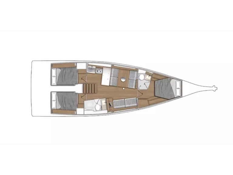 Noleggio Barca a vela Bénéteau con patente nautica