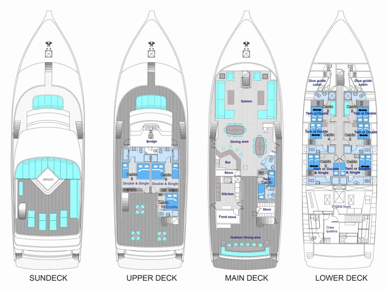 Noleggio a Malé – Custom Made MY Honors Legacy su SamBoat
