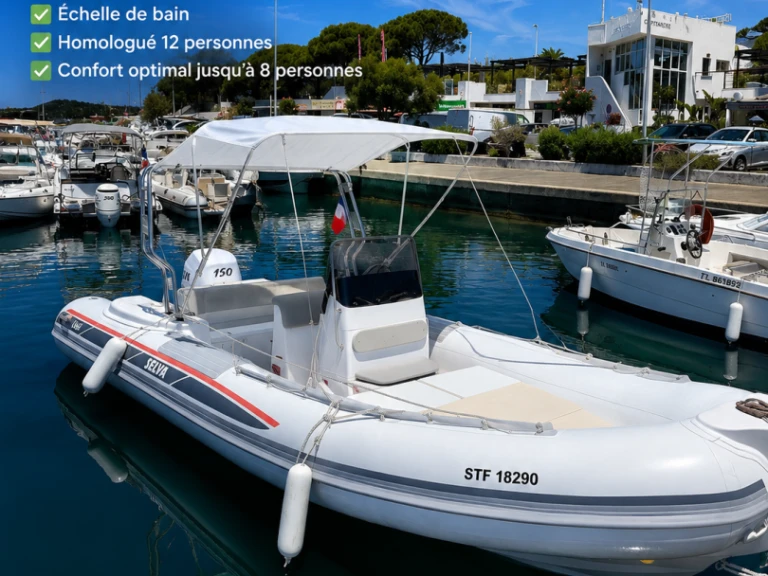 Noleggio barche Les Issambres economico Selva D640