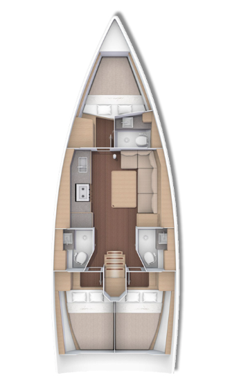 Noleggio barche Álimos economico Dufour 390 GL