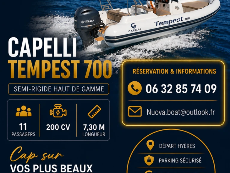 Gommone a noleggio a Hyères al miglior prezzo