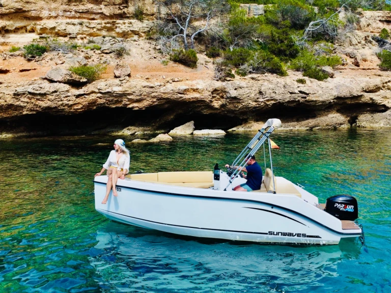 Silver Yacht 555 premium boat da affittare a  Sant Antoni de Portmany