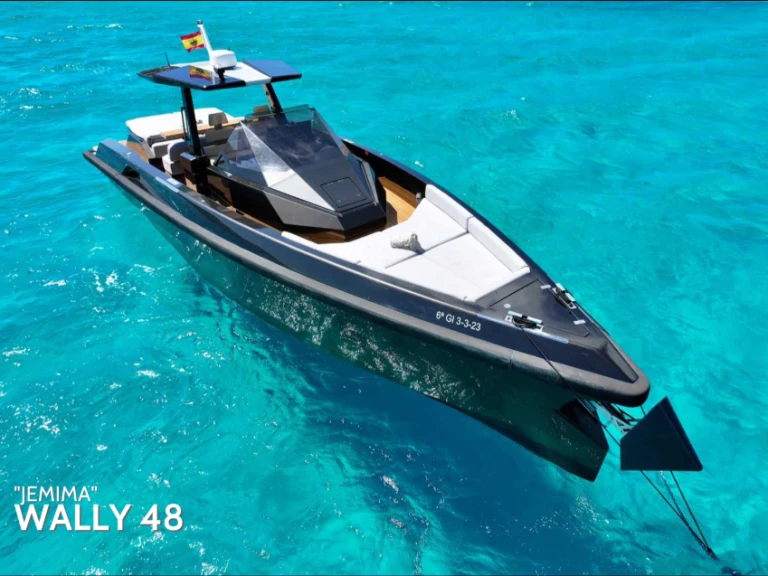 Noleggio Barca a motore a Ibiza Town – WALLY YACHTS 48