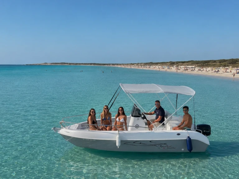 Aquabat Sport Line 17 da affittare a  s'Estanyol de Migjorn