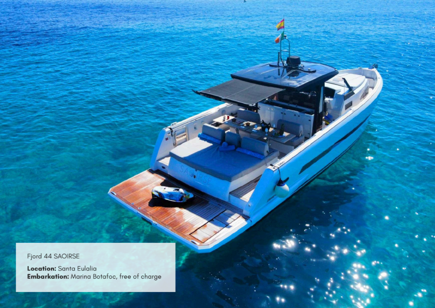 Noleggio Barca a motore a Santa Eulària des Riu – Fjord Fjord 44 Open