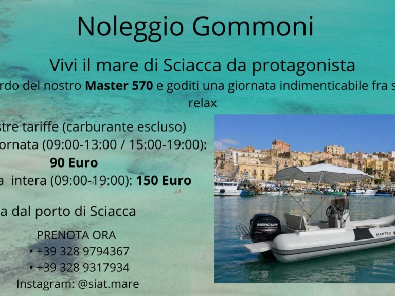 Noleggio barche Master Master 570 OPEN TOP a Sciacca su Samboat