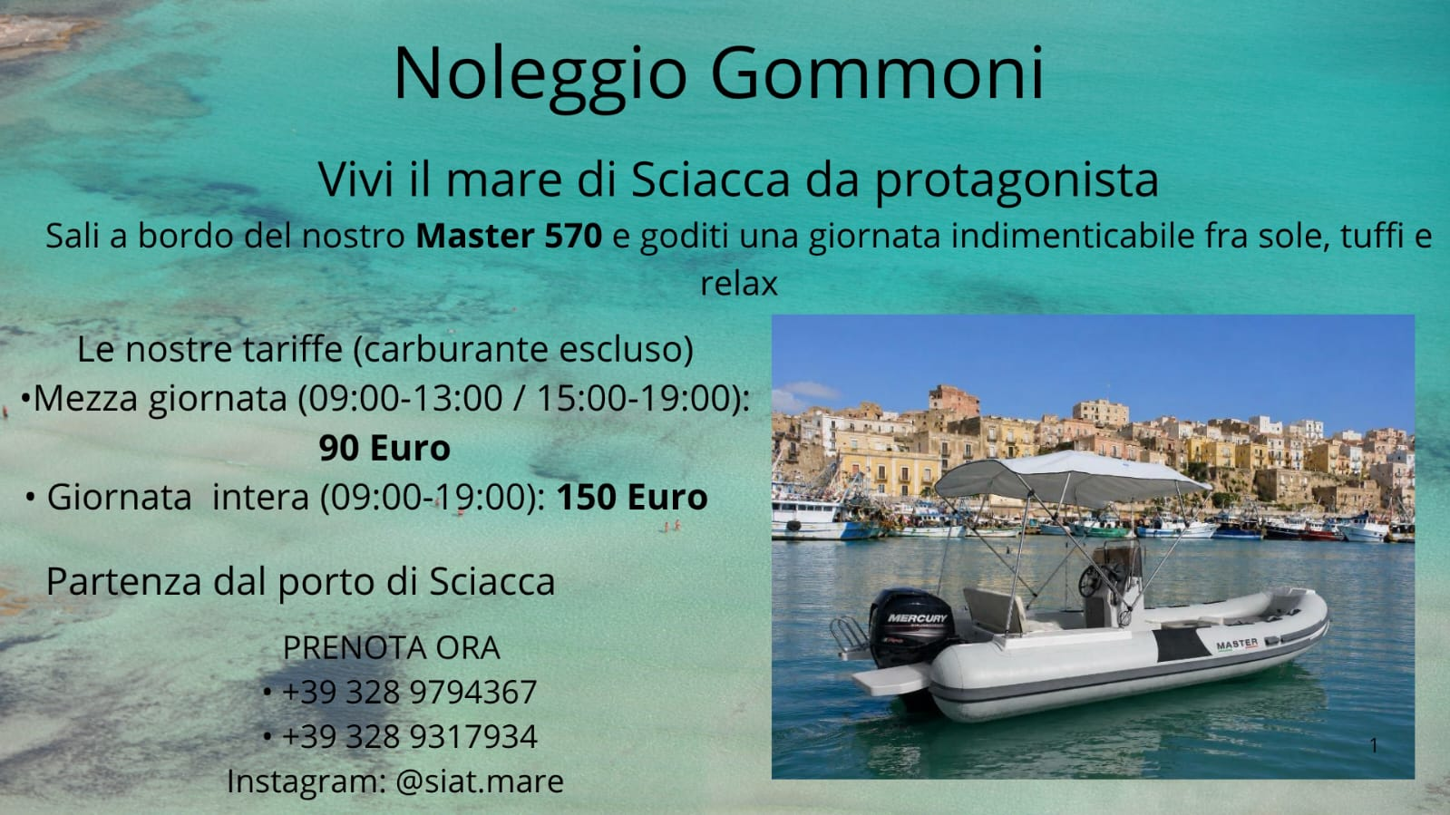 Noleggio barche Master Master 570 OPEN TOP a Sciacca su Samboat