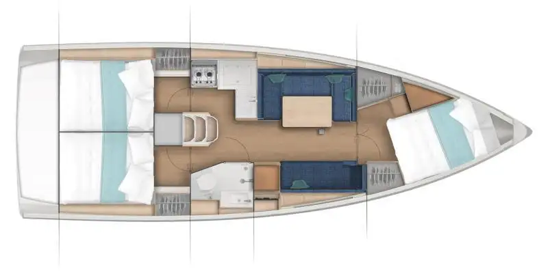 Noleggio Barca a vela a Hyères – Jeanneau Sun Odyssey 380