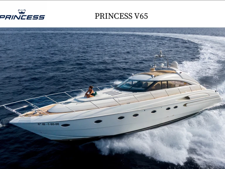 Noleggiare una Princess Princess V65 a Ibiza Town
