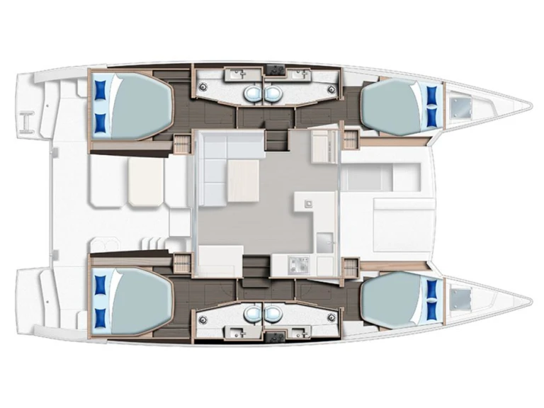 Noleggio Catamarano a Road Town –  Sunsail 424/4/4