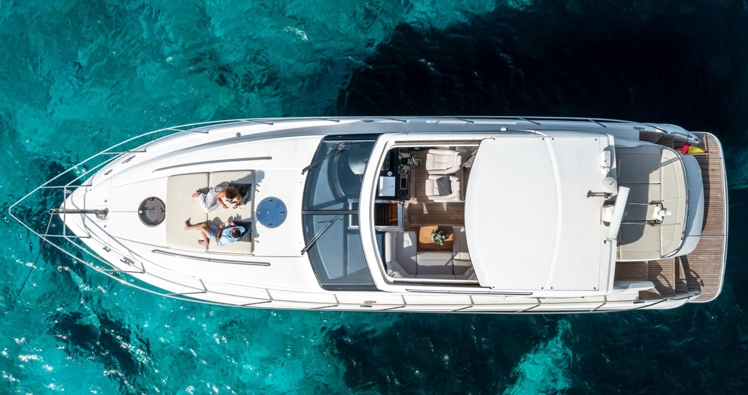 Noleggio Barca a motore con o senza skipper Princess a Ibiza Town
