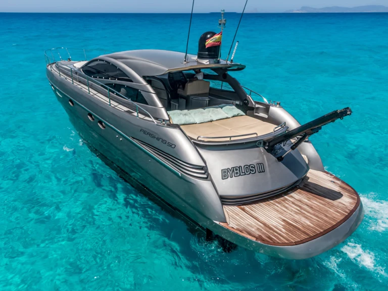 Noleggio Barca a motore a Ibiza Town – Pershing Pershing 50