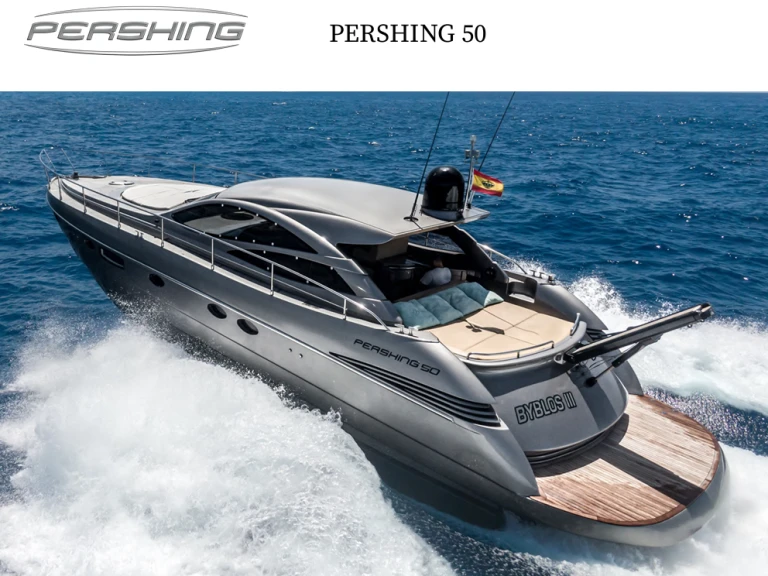Noleggio Barca a motore Pershing con patente nautica