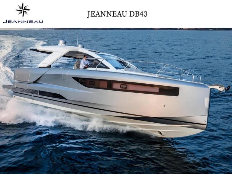Noleggio barche Ibiza Town economico Jeanneau DB43