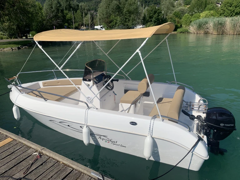 Noleggio Barca a motore Aquabat con patente nautica