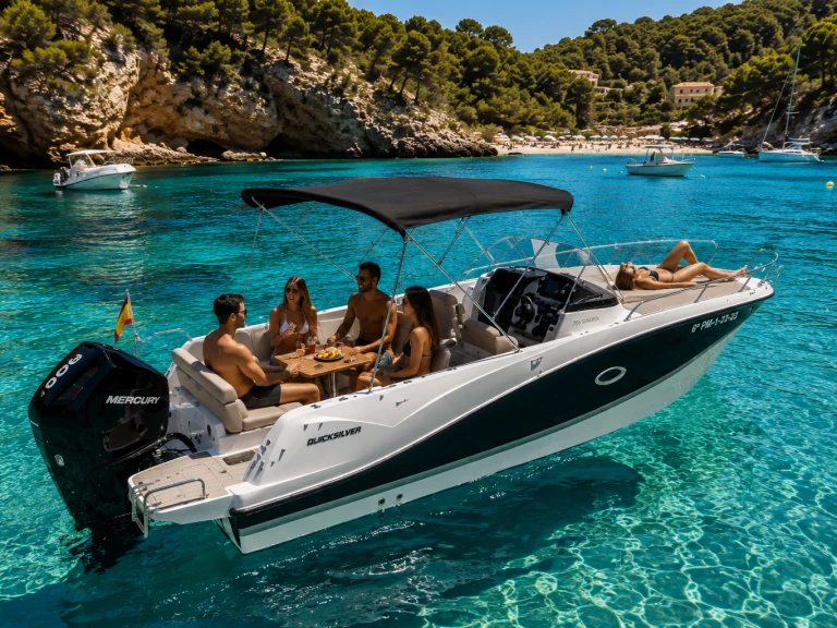 Barca a motore a noleggio a Palma de Maiorca al miglior prezzo
