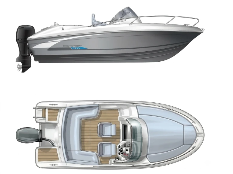 Noleggio Barca a motore a Saint-Raphaël – Bénéteau Flyer 6.6 SUNdeck