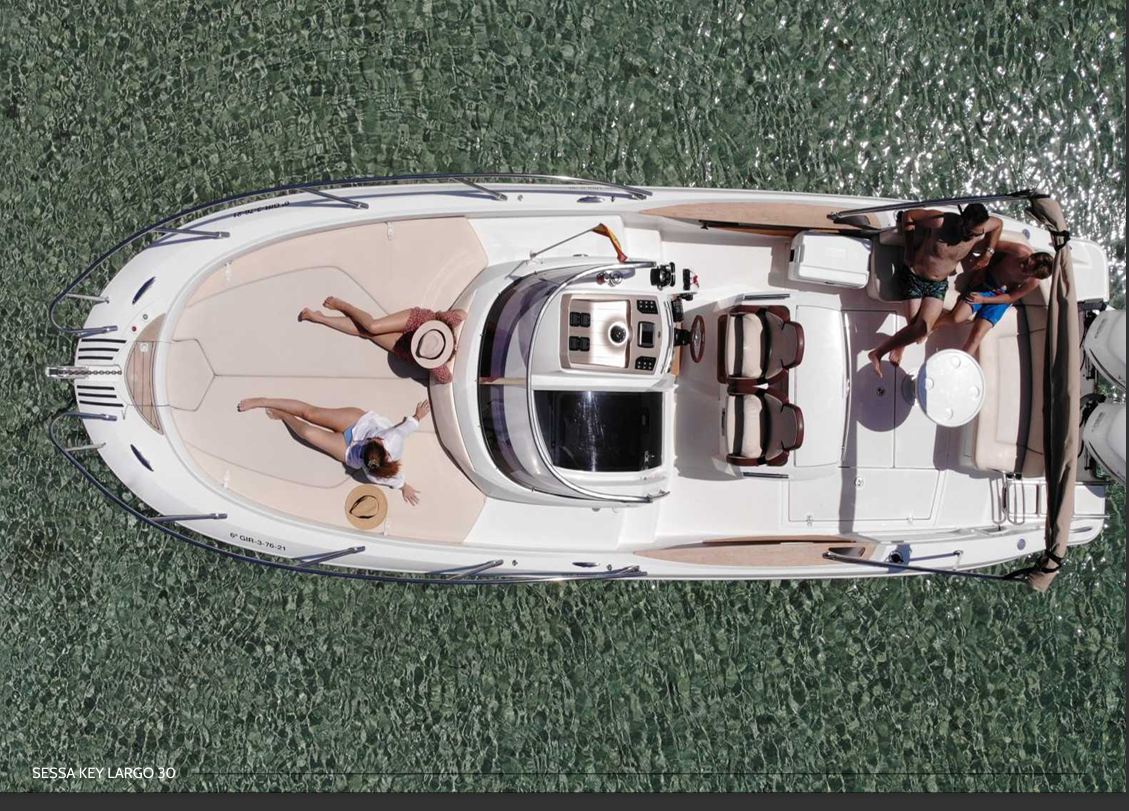 Noleggio barche Sessa Marine Key Largo 30 a Ibiza Town su Samboat