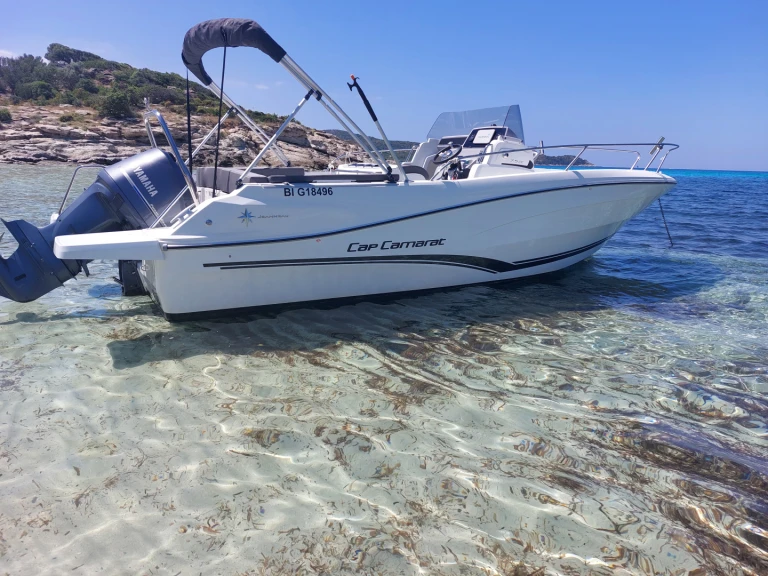 Noleggio Barca a motore a San Fiorenzo – Jeanneau Cap Camarat 7.5 Style