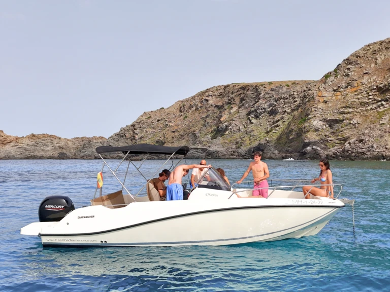 Noleggio a Mahón – Quicksilver Activ 675 Open su SamBoat