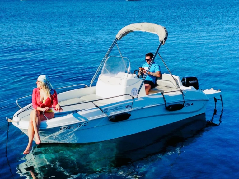 Remus Remus 450 open da affittare a  Sant Antoni de Portmany