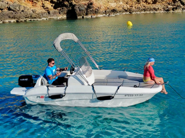 Noleggio barche Sant Antoni de Portmany economico Remus 450 open
