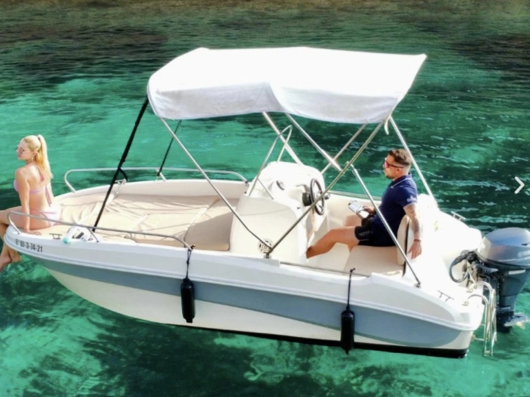 Noleggiare una Quicksilver Activ 455 Open a Sant Antoni de Portmany