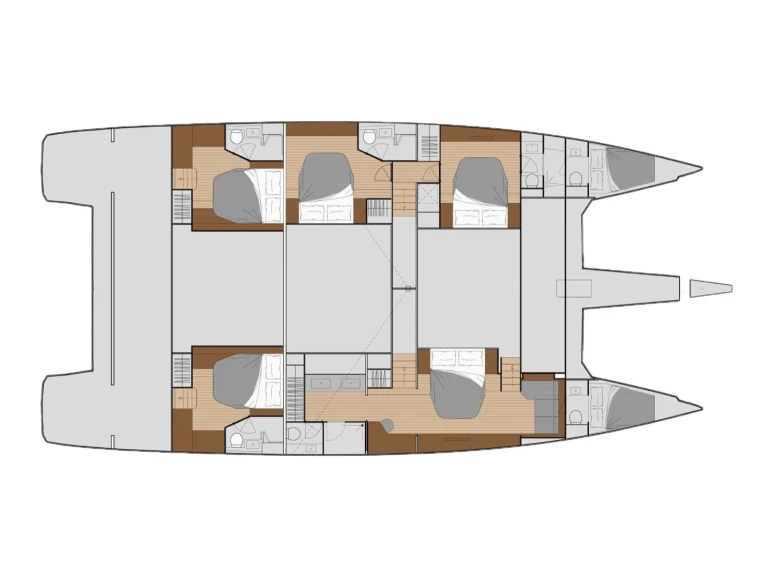 Noleggio Catamarano con o senza skipper Fountaine Pajot a Néa Péramos