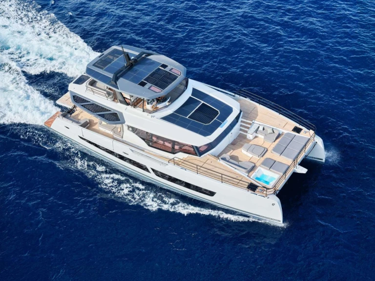 Noleggio barche Fountaine Pajot Fountaine Pajot Power 80 (5 cab) a Vouliagméni su Samboat