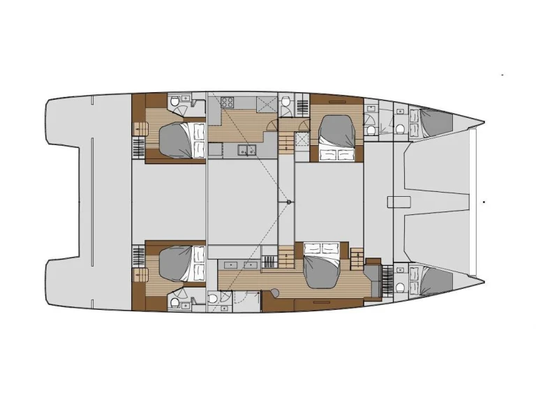 Noleggio Yacht di lusso a Álimos – Fountaine Pajot Fountaine Pajot Power Alegria 67 (4 cab)