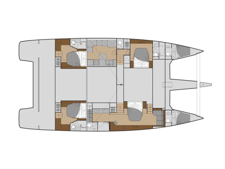Noleggio Catamarano con o senza skipper Fountaine Pajot a Kallithea