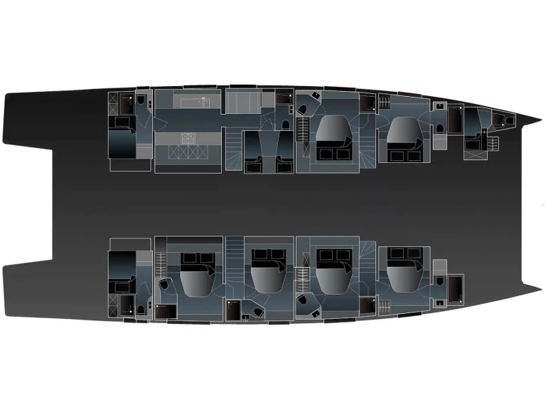 Noleggio Yacht di lusso a Álimos – Fountaine Pajot Fountaine Pajot Power 80 (6 cab)