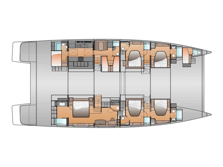 Noleggio Catamarano a Kallithea – Fountaine Pajot Fountaine Pajot Thira 80