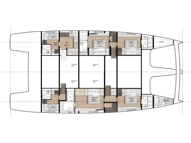 Noleggiare una Sunreef Sunreef 80 (4 cab) a Kallithea