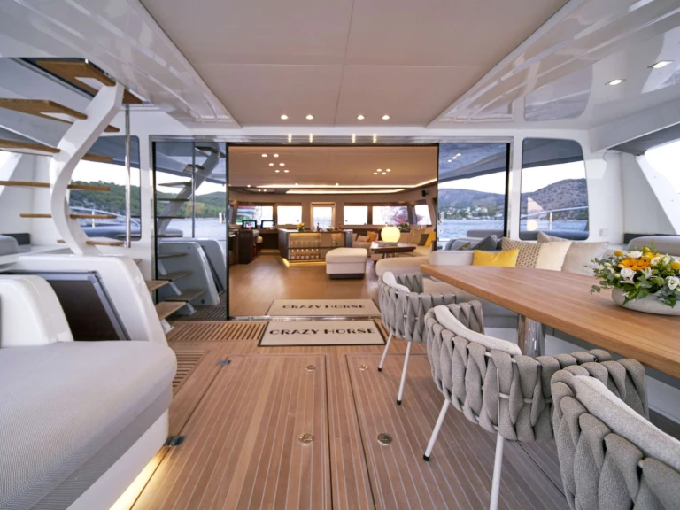 Noleggio barche Néa Péramos economico Lagoon Seventy 8 (5 cab)